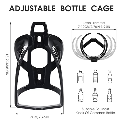 West Biking Plastic Water Bottle Holder for Bikes