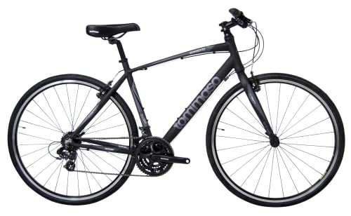 Tommaso Sorrento Hybrid Fitness Bike - Matte Black/Grey