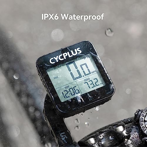 CYCPLUS Wireless GPS Bike Computer with Backlight