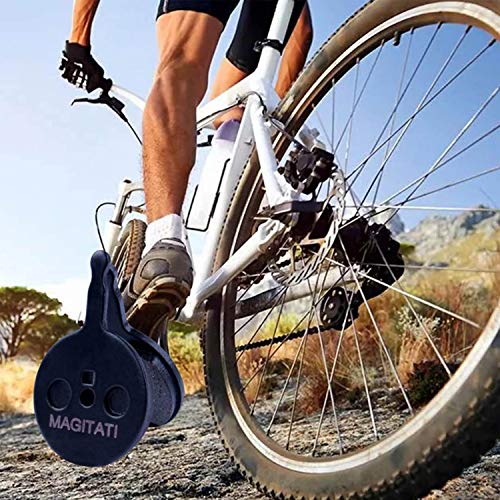 MAGITATI 4 Pairs Semi-Metallic Bicycle Disc Brake Pads for Avid Mechanical BB5, Smooth Braking, Low Noise, Long Life (Semi-Metallic)