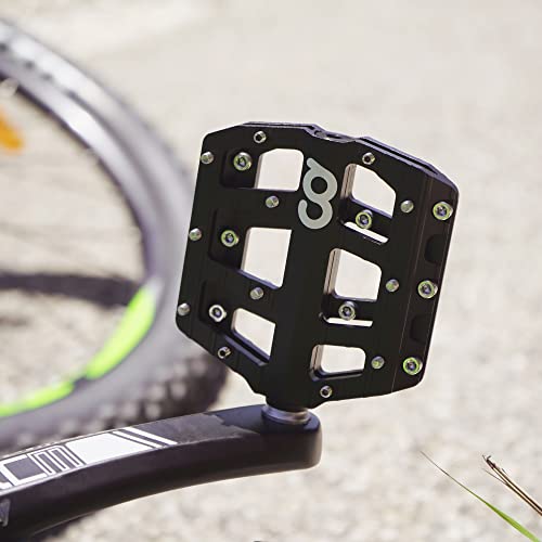 Aluminum Flat Pedals for Mountain and BMX Bikes