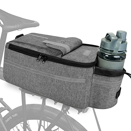 Water-Resistant Bike Rack Bag - 8L Capacity