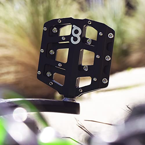 Aluminum Flat Pedals for Mountain and BMX Bikes