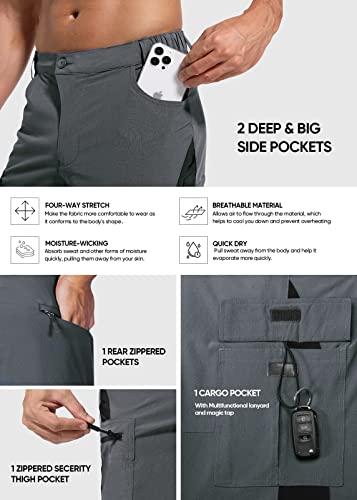Men's Padded Mountain Bike Shorts with Pockets