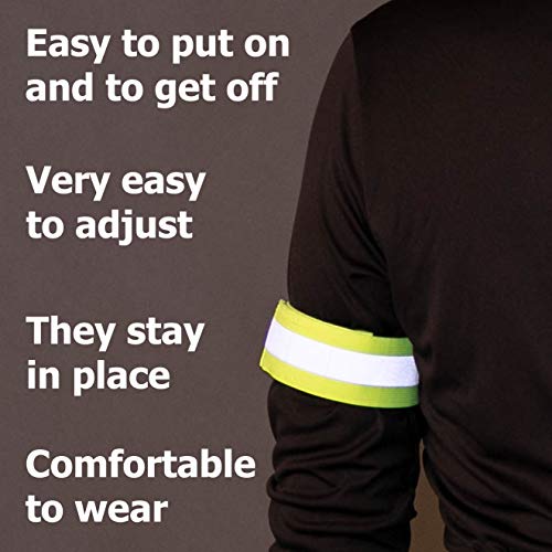 Reflective Gear Set for Cyclists and Runners