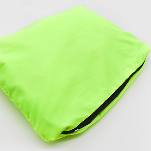 Men's High-Vis Cycling Wind Vest, XL Green