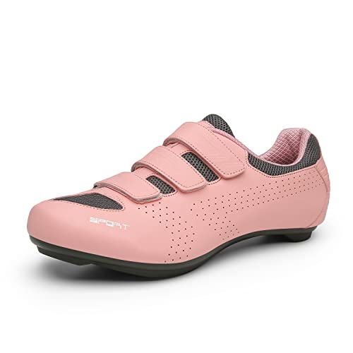 Honosuker Pink Look Delta Cycling Shoes Women