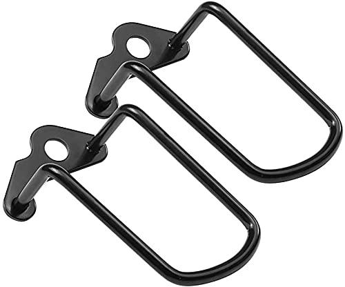 2 Rear Derailleur Protectors for Bikes - Black