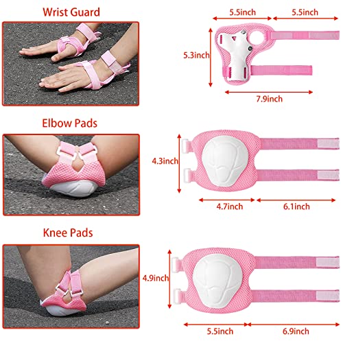 Child Bike Protection Set with Adjustable Helmet