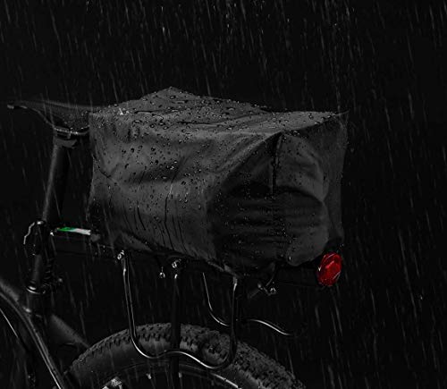 ROCKBROS 13L Cycling Rack Bag with Rain Cover