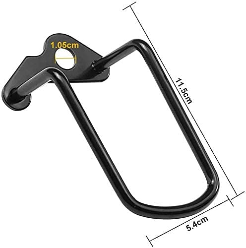 2 Rear Derailleur Protectors for Bikes - Black