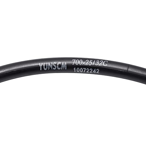 2 Pack 700C Road Bike Tubes 700 x 25/32C FV60 Long Presta Valve 28" 700C Bicycle Tubes Compatible with 700 x 25C 700x26C 700 x 28C 700 x 30C 700 x 31C 700 x 32C Road Bike Tire Tubes
