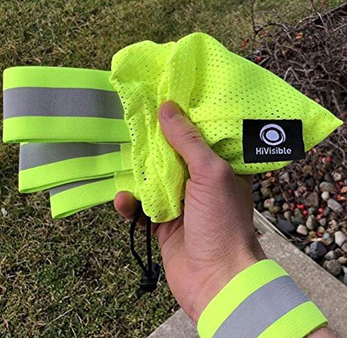 Reflective Gear Set for Cyclists and Runners