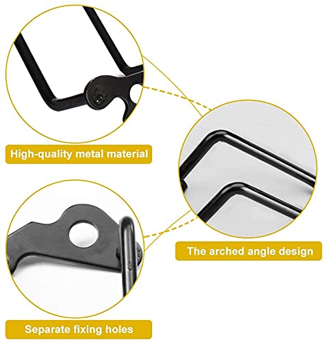 2 Rear Derailleur Protectors for Bikes - Black