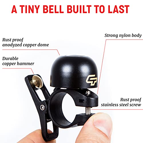 Super Loud Cycle Torch Bike Bell, Key Included