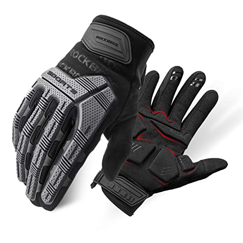 ROCKBROS Cycling Gloves With Gel Padding and Touch Screen