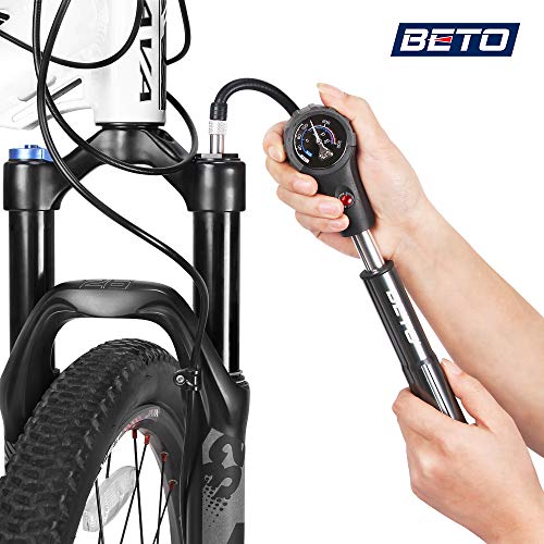 Beto High-Pressure MTB Pump with Adapter