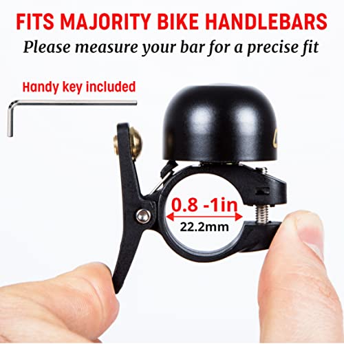 Super Loud Cycle Torch Bike Bell, Key Included