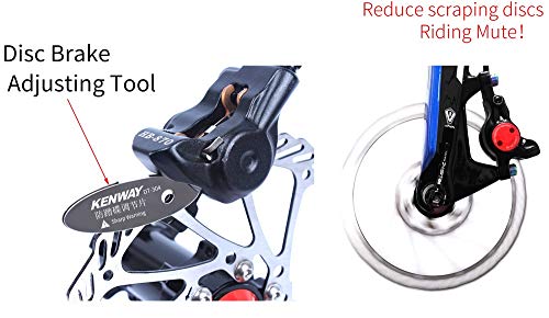 CYCEARTH 4 Pairs Bike Bicycle Disc Brake Pads for Shimano XTR M965 M966 M975, Saint M800, XT M765 M775 M776, SLX M665, LX M585 T665, Hone M601, Deore M535 M595 M596(Semi-Metallic/Sintered Metal)