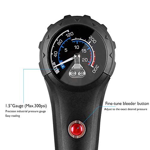 Beto High-Pressure MTB Pump with Adapter