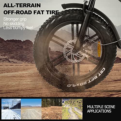 Tamobyke 1500W Electric Fat Tire Bike - 20