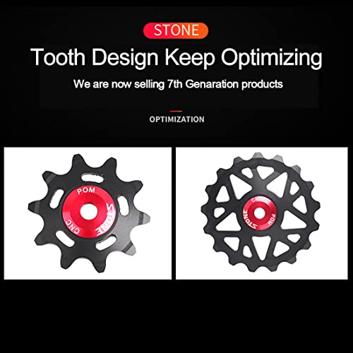 Bike Rear Derailleur Pulley Guide Roller (Black)