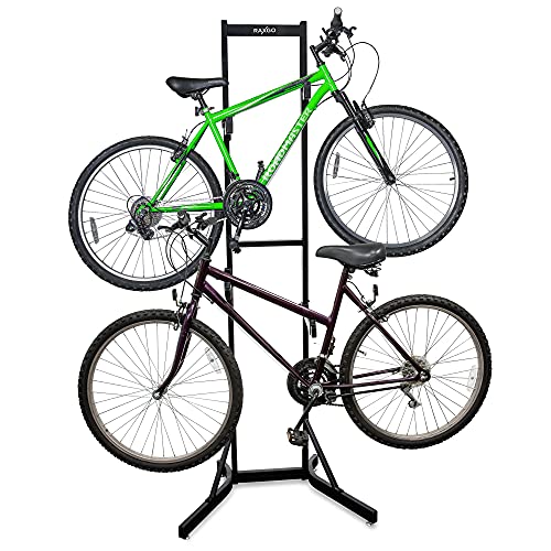 Foldable Bike Storage Rack for 2 Bicycles