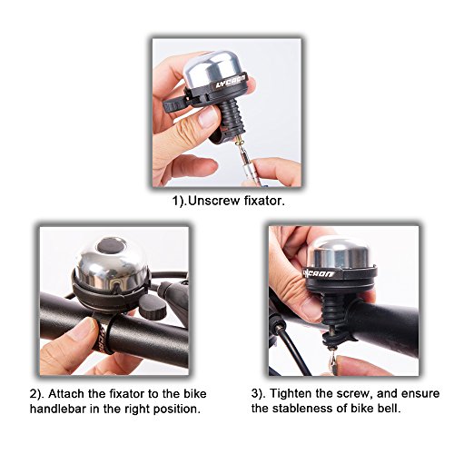 Mini Aluminum Bicycle Bell for MTB, Road Bike, and Ebike