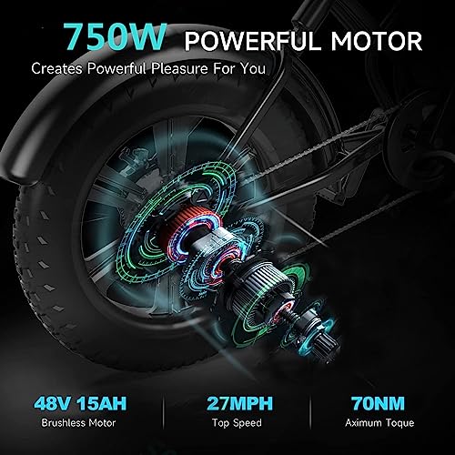 Tamobyke 1500W Electric Fat Tire Bike - 20