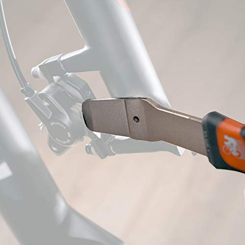 BIKEHAND Bike Bicycle Hydraulic Disc Brake Caliper Piston Press Tool Wrench - Wedge Design - Extra Long Handle