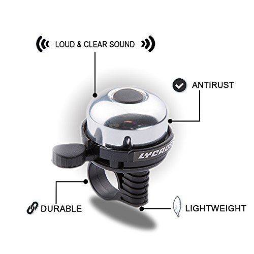 Mini Aluminum Bicycle Bell for MTB, Road Bike, and Ebike