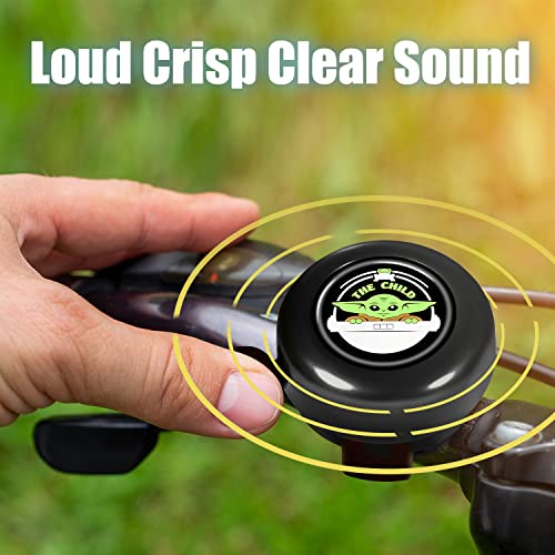 Akkya Bike Bicycle Bell Horn for Kids Adults Cute Kawaii Cartoon Baby Cycling Handlebars Knee Scooter Accessories for Women Men Girls Boys Electric Mountain Bike Ring Bell Biking Bicicle Accessories