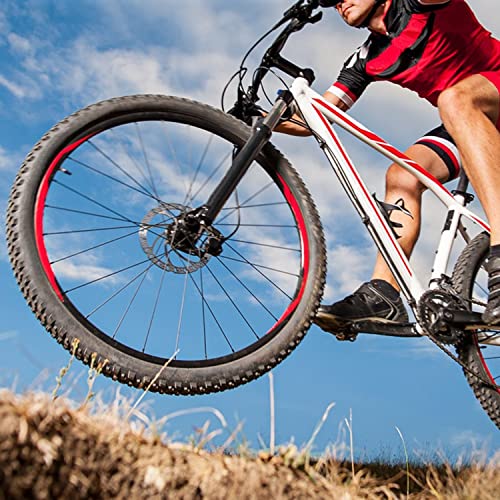 2-Pack Bike Tubes 26" x 2.125/2.40 AV Valve 26" Bicycle Tubes Compatible with 26x2.125 26 x 2.20 26 x 2.25 26 x 2.30 26 x 2.35 26 x 2.40 Bike Tire Tubes