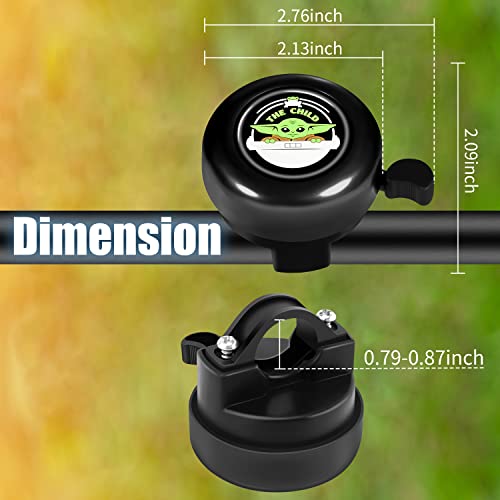 Akkya Bike Bicycle Bell Horn for Kids Adults Cute Kawaii Cartoon Baby Cycling Handlebars Knee Scooter Accessories for Women Men Girls Boys Electric Mountain Bike Ring Bell Biking Bicicle Accessories