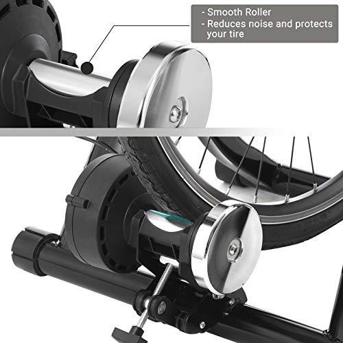 Stable Curvy Bike Trainer with Noise Reduction
