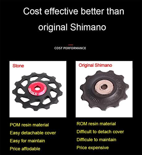 Bike Rear Derailleur Pulley Guide Roller (Black)