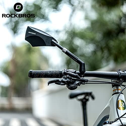 ROCKBROS Bike Mirror - Adjustable and Safe