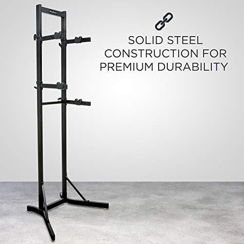 Foldable Bike Storage Rack for 2 Bicycles