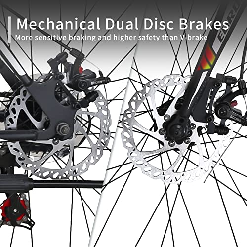 EUROBIKE 21 Speed Road Bike, Aluminium Rims