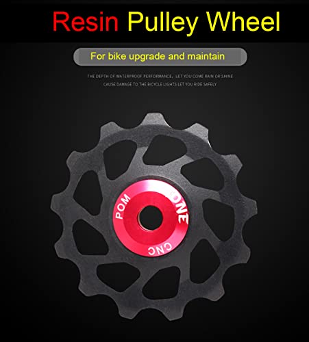 Bike Rear Derailleur Pulley Guide Roller (Black)
