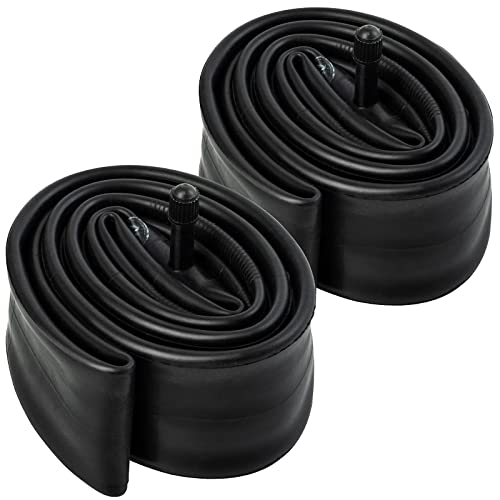 2-Pack Bike Tubes 26" x 2.125/2.40 AV Valve 26" Bicycle Tubes Compatible with 26x2.125 26 x 2.20 26 x 2.25 26 x 2.30 26 x 2.35 26 x 2.40 Bike Tire Tubes
