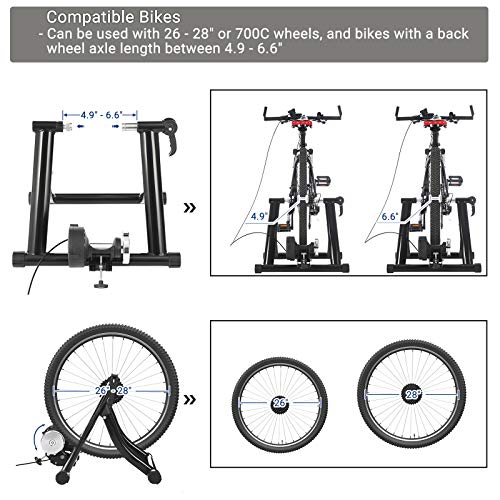 Stable Curvy Bike Trainer with Noise Reduction