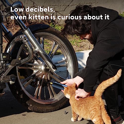 Electric Bike Pump with Auto Shut-Off