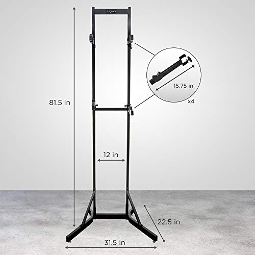 Foldable Bike Storage Rack for 2 Bicycles