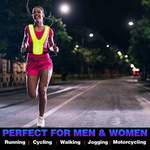 Reflective Vest for Night Cycling and Running