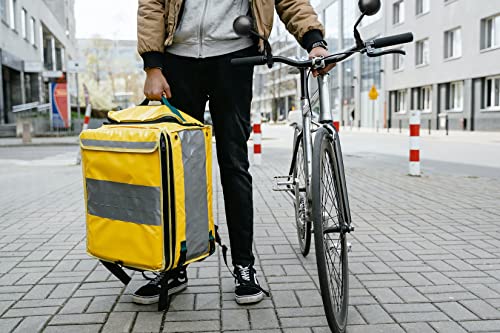 TOPCABIN Bike Mirror 1 Pair,Big Viewing of 360° Rotation Adjustable,Refit Bicycle Back Rear View Mirror Handlebar Wide Angle Safety Mirror for Cycling Motorcycle Mirror (Black-Round)