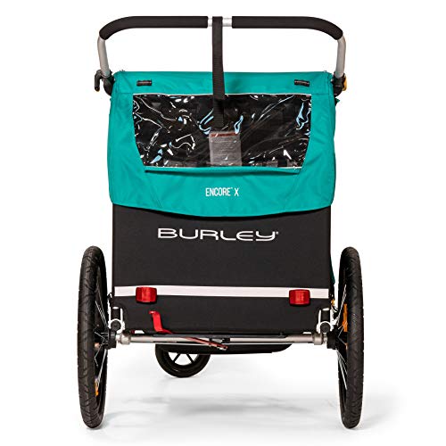 2-in-1 Bike Trailer and Stroller for Kids