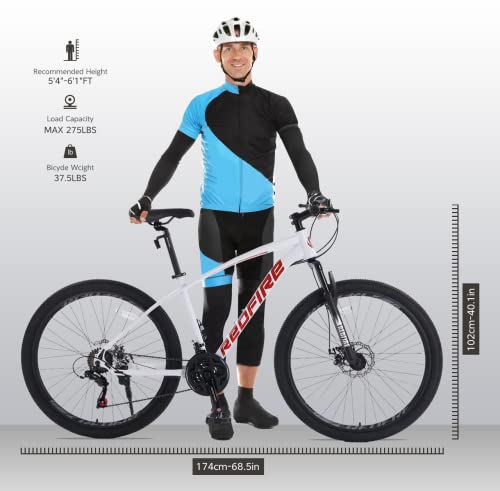 Redfire 21-Speed Mountain Bike for Adults