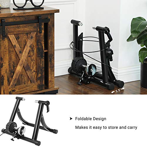 Stable Curvy Bike Trainer with Noise Reduction