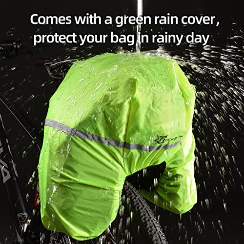 Waterproof Rear Bike Trunk Bag, 17L-45L